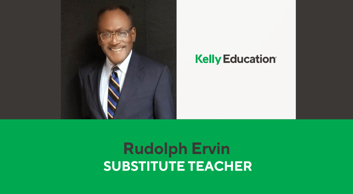 Substitute Teacher Story Rudolph Ervin